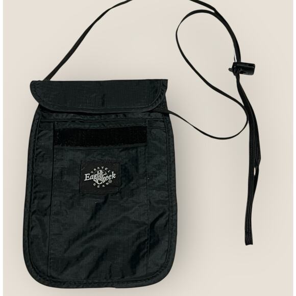 Eagle Creek Bag Travel Gear Waist Shoulder Strap Pack Passport Holder Pouch 8x5” - Picture 2 of 6